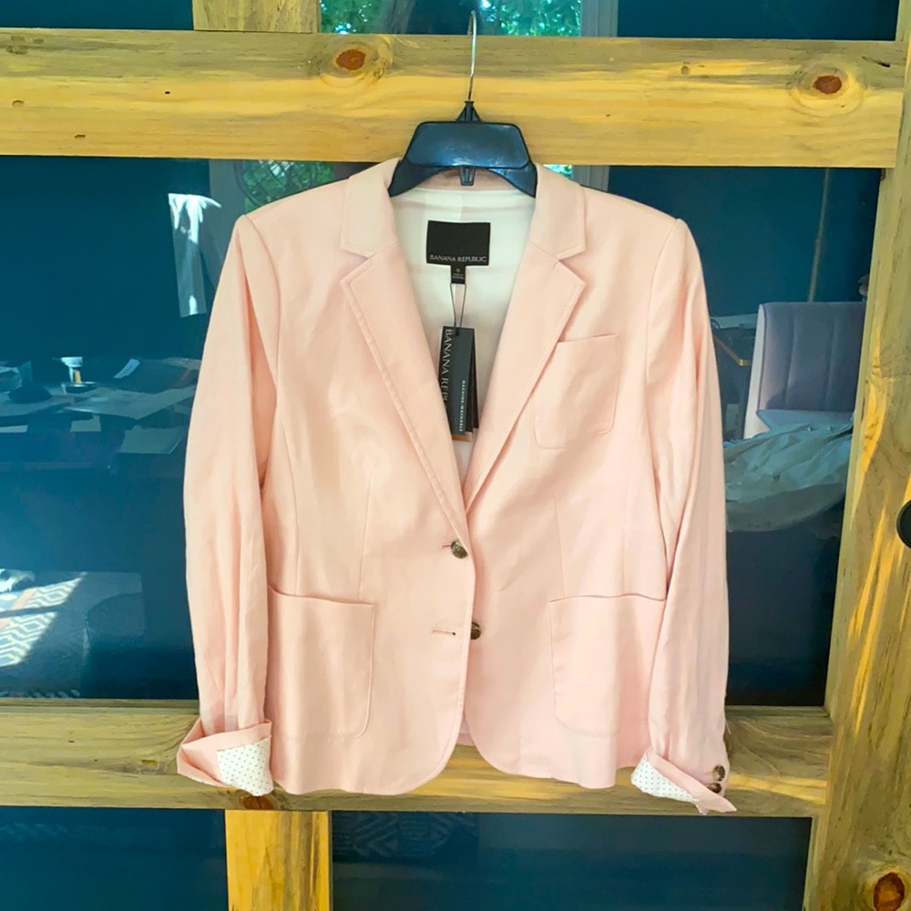 Banana Republic Ballet Pink Blazer